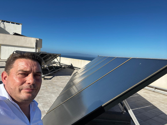 Installation de panneau solaire aux Canaries