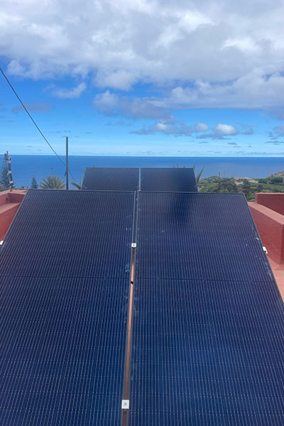 installation panneaux photovoltaïques Icod de los Vinos