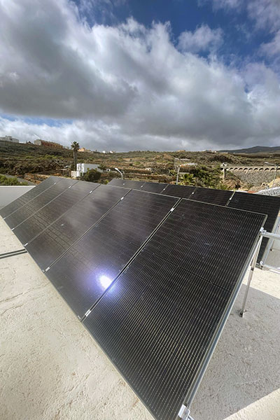 installation photovoltaïque San Miguel de Abona