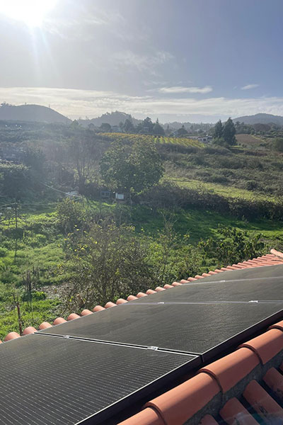 Projet solaire photovoltaïque Tacoronte